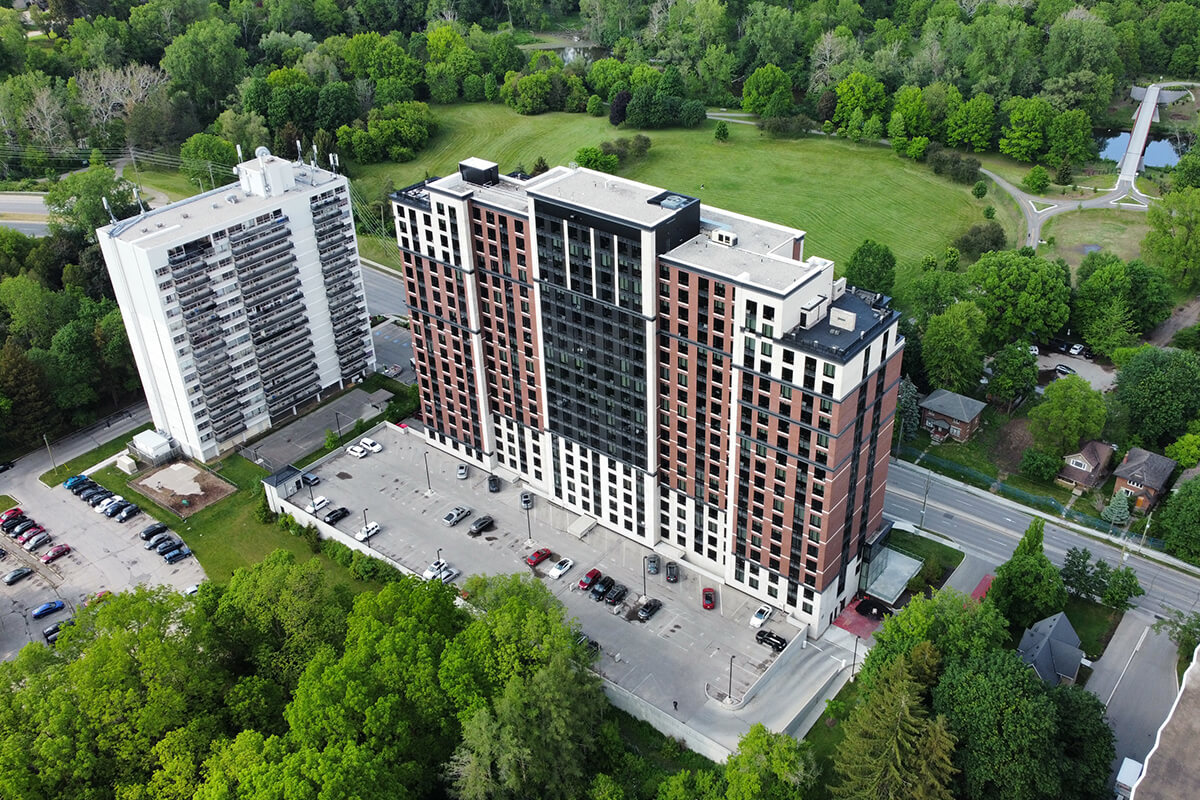 Luxe Exterior Aerial View